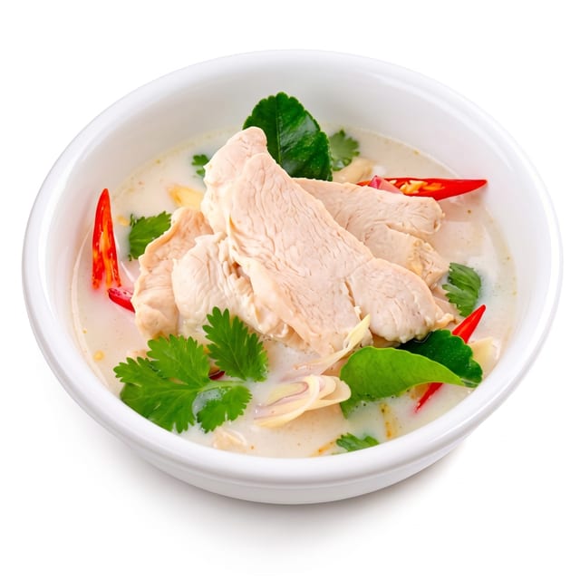 Chicken Coconut Soup.