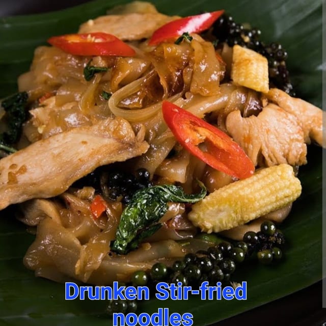 Drunken Noodles.