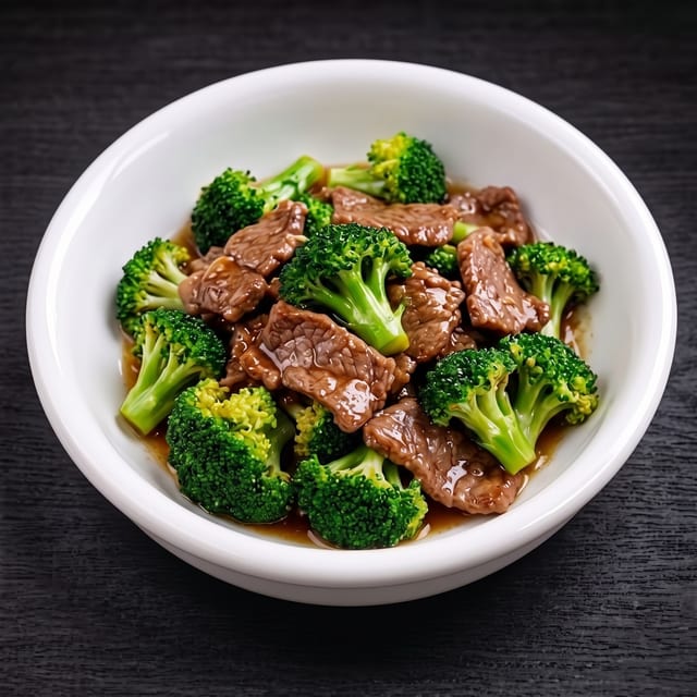 Stir Fried Beef and Broccoli.