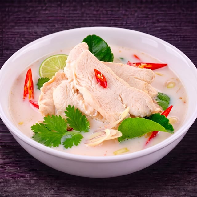 Chicken Coconut Soup.