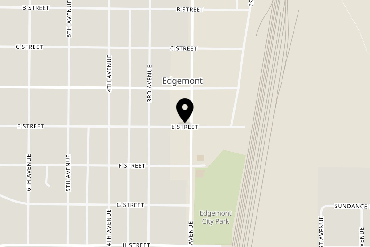 Map showing the location of Khantong Thai on 420 2nd Ave in Edgemont